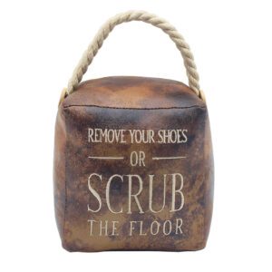 Remove your Shoes ... Doorstop