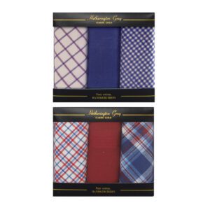 Mens Checked Hankies