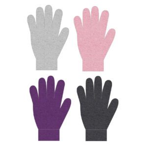Ladies Feather Magic Gloves
