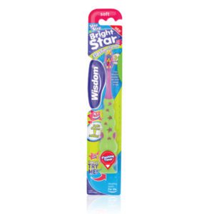 WISDOM - BRIGHT STAR TIMER TOOTH BRUSHES