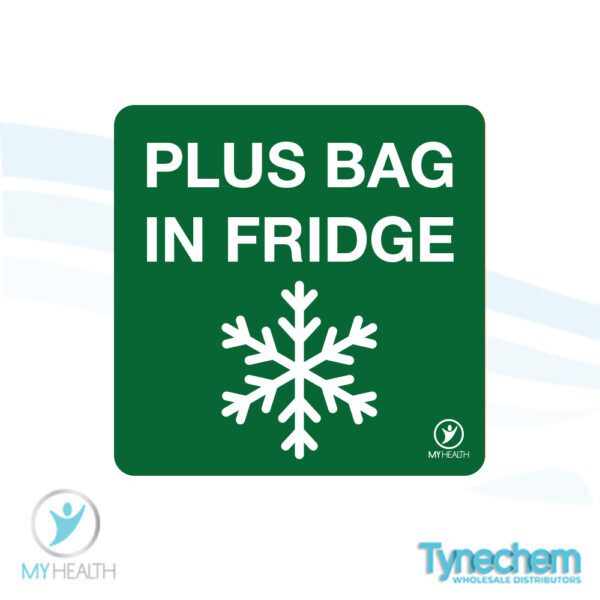 Alert Labels - Plus Bag in Fridge