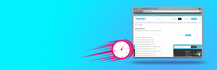 Tynechem, Pharmaceutical Packaging Suppliers - Quick Order Form