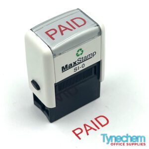 MAX0 STAMP PAID - SELF INKING