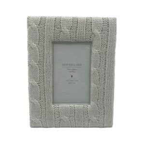 CABLE KNIT 4x6 PHOTO FRAME