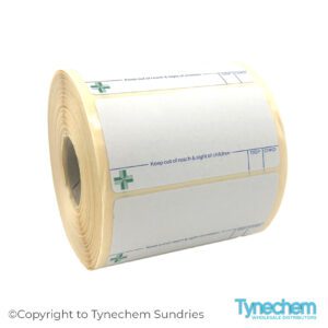 LABELS -72X36mm STANDARD PHARMACY CROSS X1000