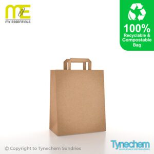 BAGS™ - PAPER TAPE BROWN KRAFT 80gsm - SMALL