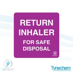 Alert Labels - Return Inhaler for Safe Disposal