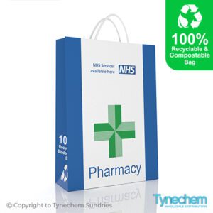 BAGS© -NHS CARRIER(PAPER TWIST)12.5x5.5x16.5"