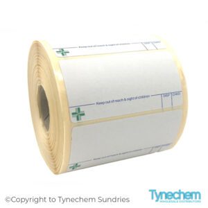 LABELS - 72x36mm DIRECT THERMAL (REMOV) PRINTED x1000