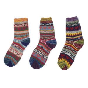 Ladies Striped Socks