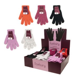 Ladies Magic Gloves In Display Unit