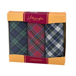 3 Pack Tartan Ladies Hankies