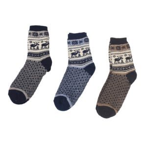 Men's Stag Patterned Socks