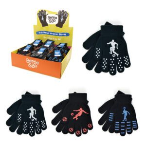 Boys Thermal Magic Gripper Gloves In CDU