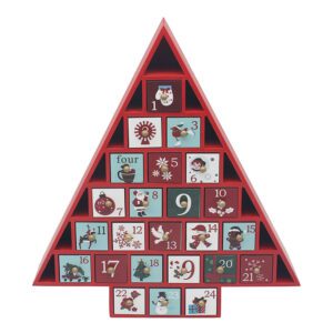Christmas Tree Fillable Calendar