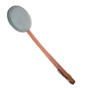 Lotion Applicator With Wood Handle