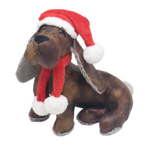 Xmas Dog Doorstop