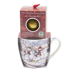 Snowmen Chocolate Bomb Mug Set