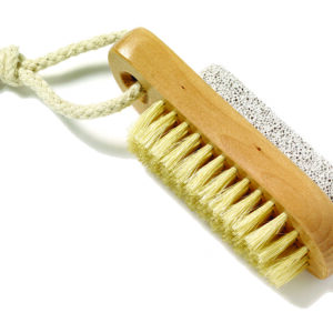 MANICARE - WOODEN NAIL BRUSH AND PUMICE